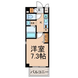 鳥居西アベニューの物件間取画像